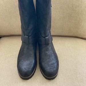 Crown vintage moto boots - never worn.